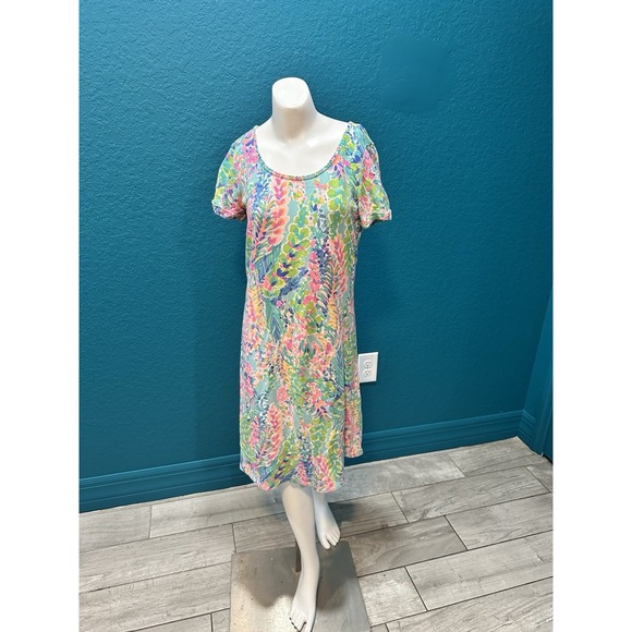 Lilly Pulitzer Dresses & Skirts - New Lilly Pulitzer French Terry Dress Catch the Wave XXS
